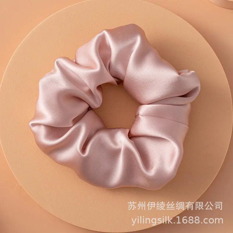 MAC010 hijab scrunchies, silk hair ribbon - Image 10
