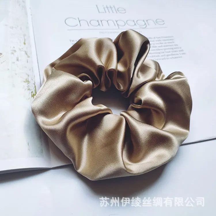 MAC010 hijab scrunchies, silk hair ribbon - Image 12