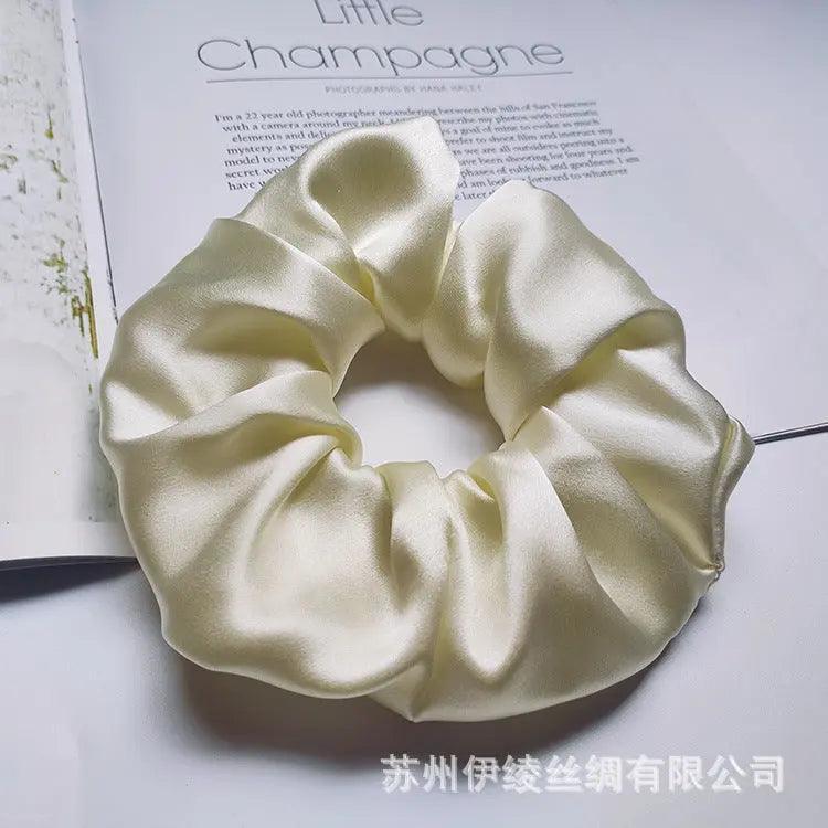 MAC010 hijab scrunchies, silk hair ribbon - Image 16