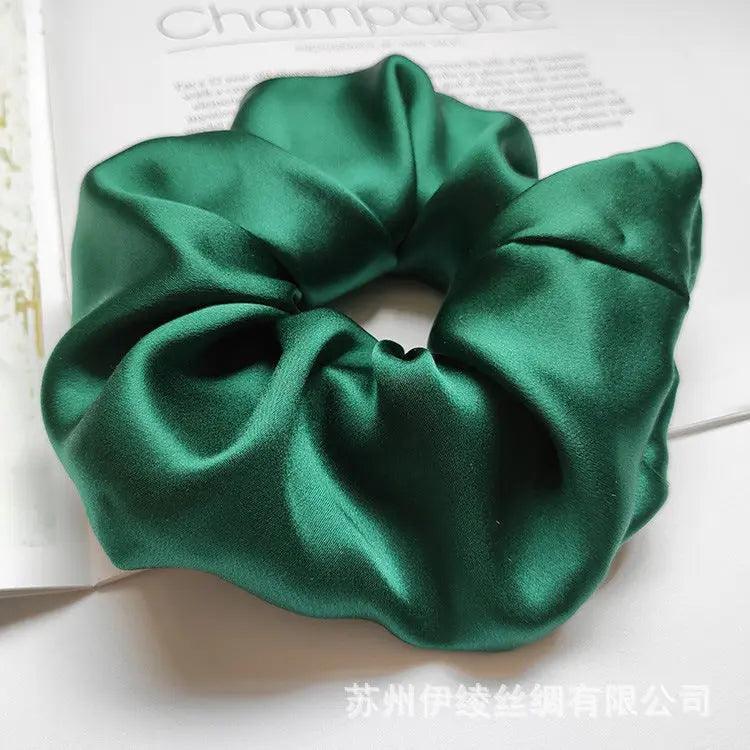 MAC010 hijab scrunchies, silk hair ribbon - Image 18