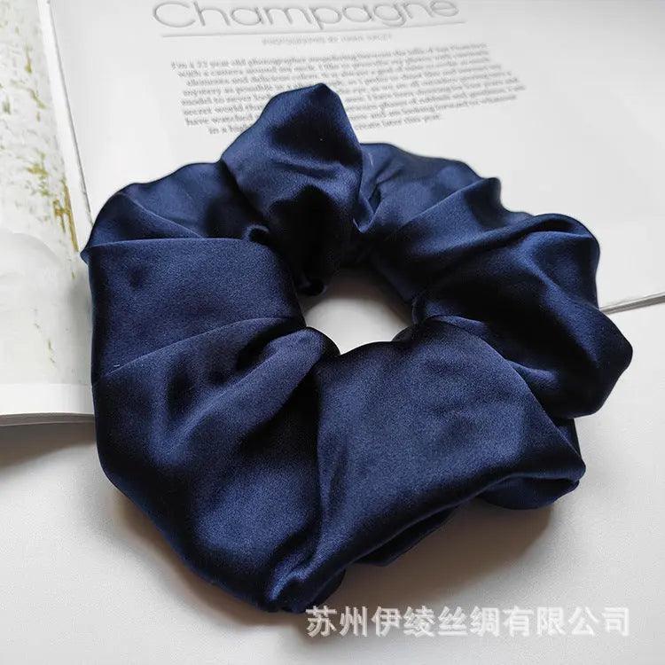 MAC010 hijab scrunchies, silk hair ribbon - Image 19