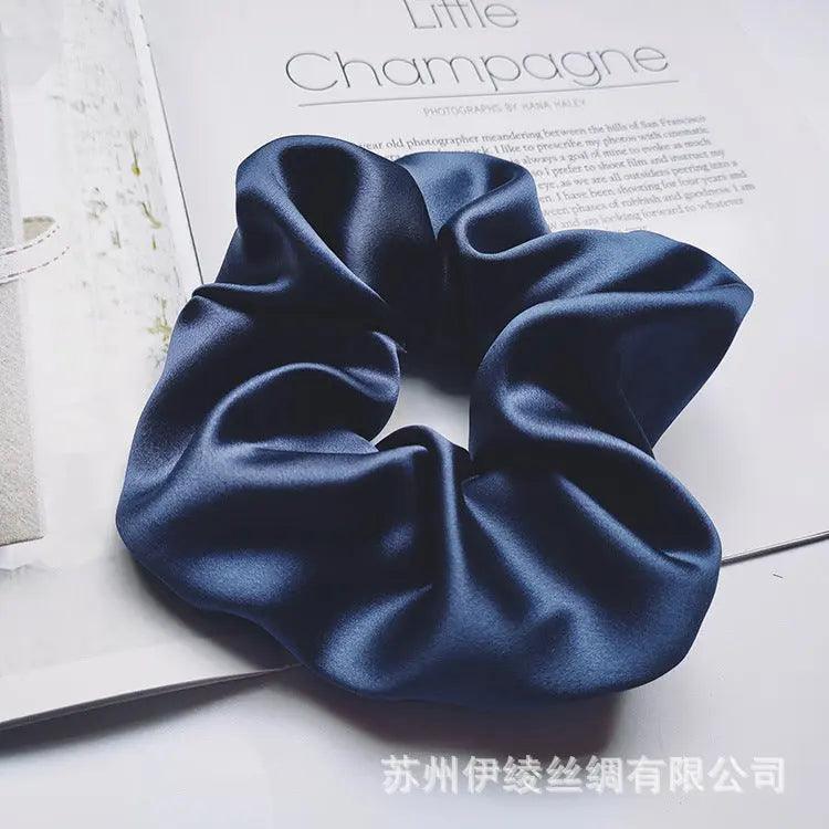 MAC010 hijab scrunchies, silk hair ribbon - Image 4