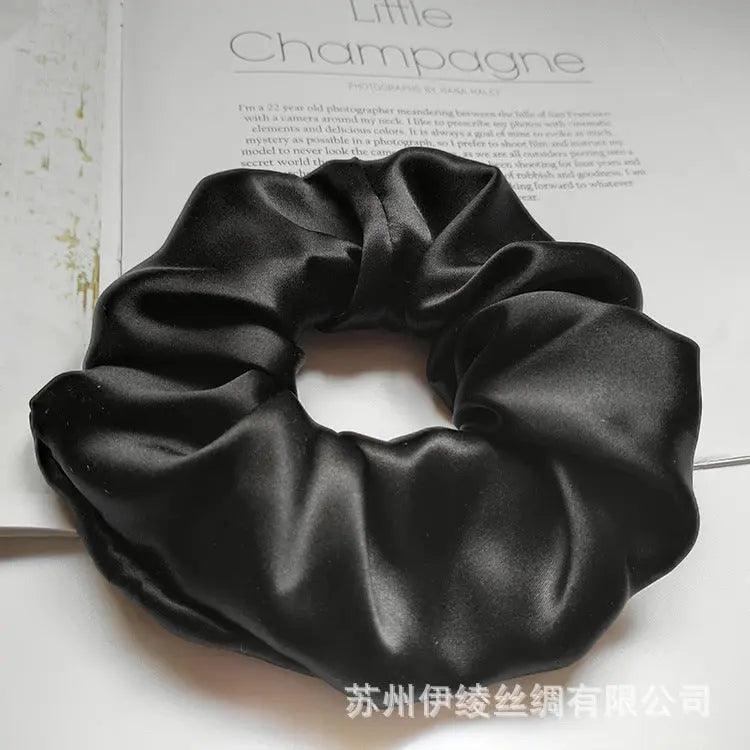 MAC010 hijab scrunchies, silk hair ribbon - Image 6