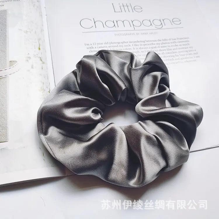 MAC010 hijab scrunchies, silk hair ribbon - Image 8