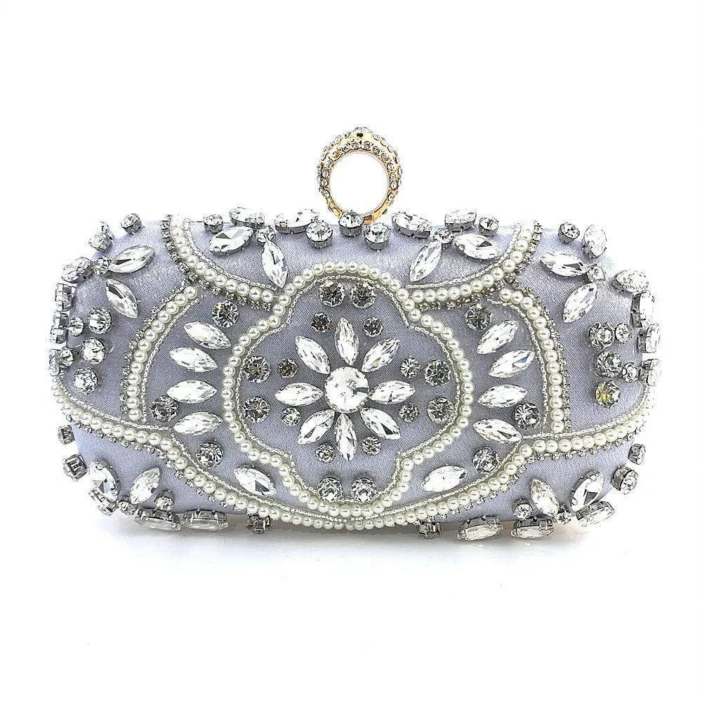 MAC013 Luxury Handbag,Diamond Cheongsam Bag - Image 6