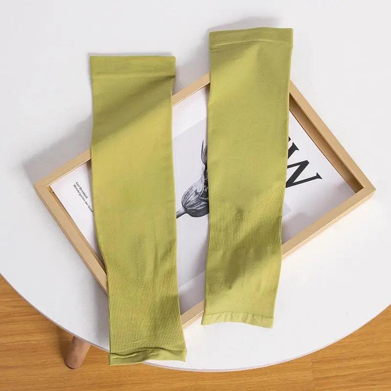 MAC021 Solid Color Sun-proof Handsocks - Image 14