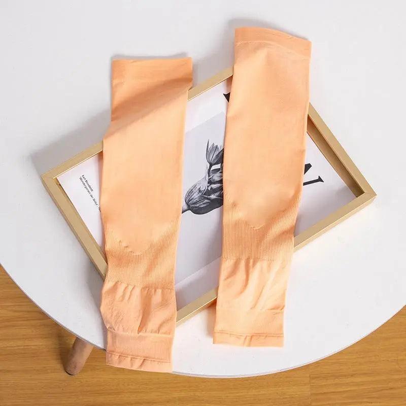 MAC021 Solid Color Sun-proof Handsocks - Image 15