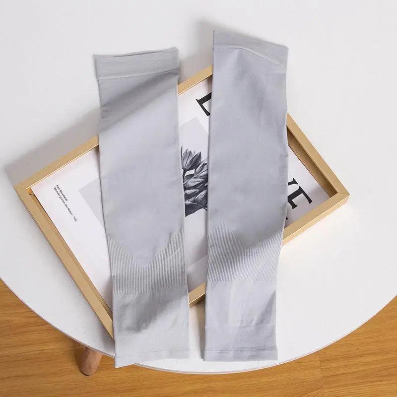 MAC021 Solid Color Sun-proof Handsocks - Image 16