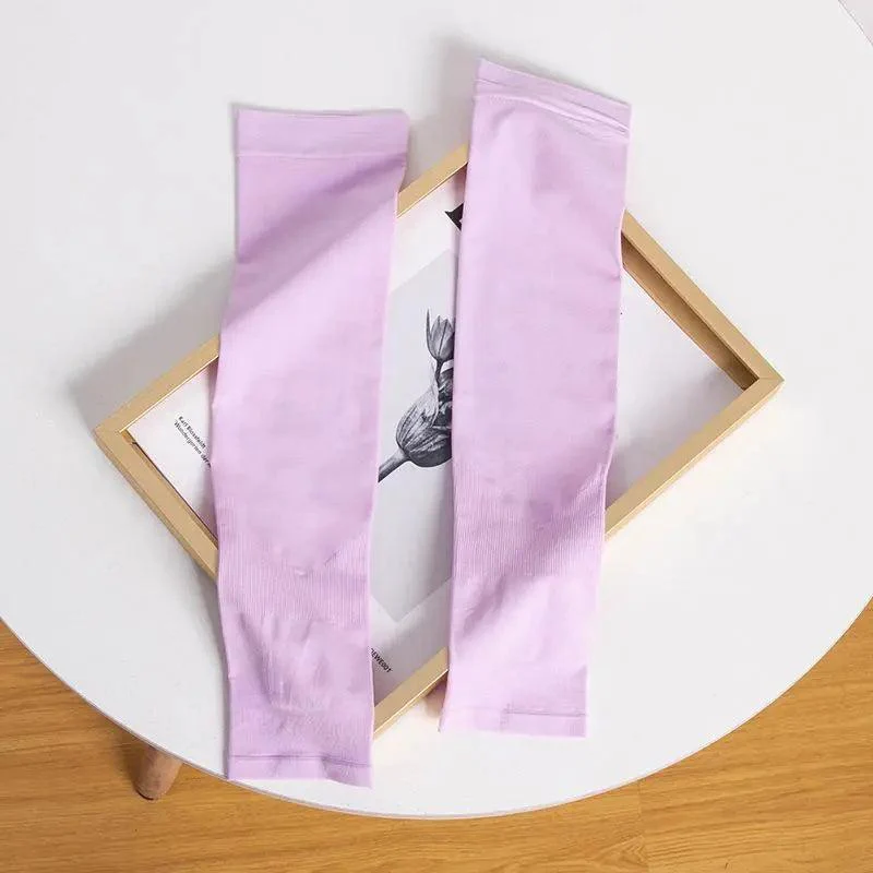 MAC021 Solid Color Sun-proof Handsocks - Image 18