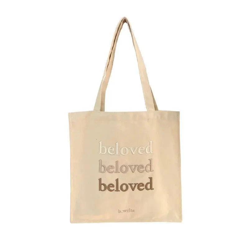 Embroidered Tote Canva Bag (MAC024) - Image 2