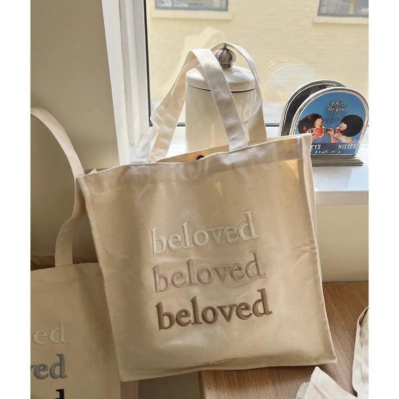 Embroidered Tote Canva Bag (MAC024) - Image 3