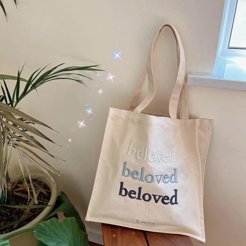 Embroidered Tote Canva Bag (MAC024) - Image 5