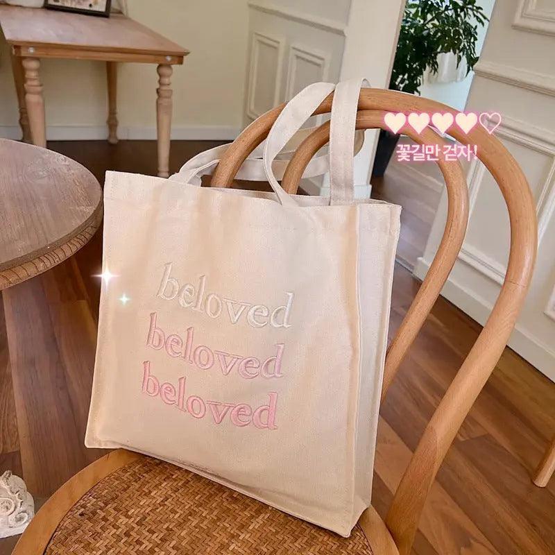 Embroidered Tote Canva Bag (MAC024) - Image 6