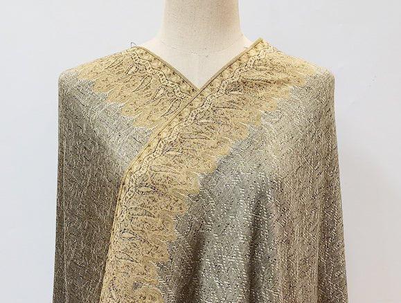 MAC044 Bohemian Style Multicolor Retro Jacquard Cashew Long Tassel Scarf - Image 13
