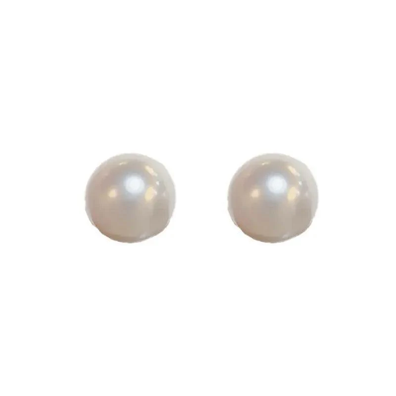 MAC055 Natural Freshwater Pearl Stud Earrings - Image 7