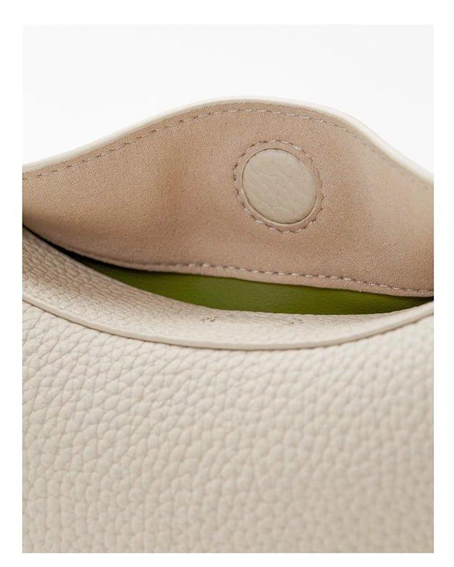 Fashionable And Changeable Cowhide Moon Bag (MAC069) - Image 11