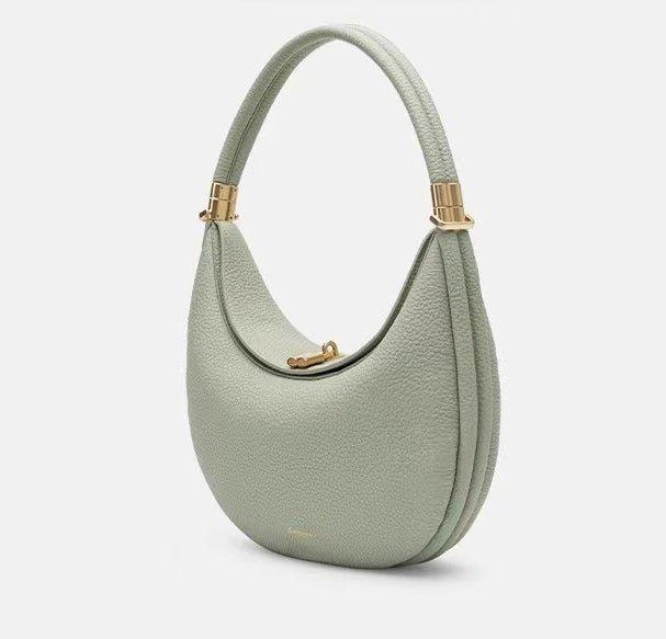 Fashionable And Changeable Cowhide Moon Bag (MAC069) - Image 5