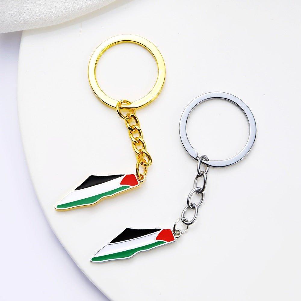 MAC106 Free Pakistan Keffiyeh Key Metal Pendant - Image 3