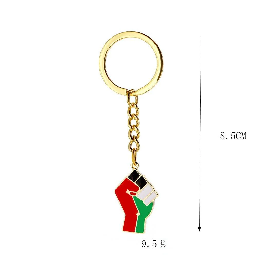 MAC106 Free Pakistan Keffiyeh Key Metal Pendant - Image 5