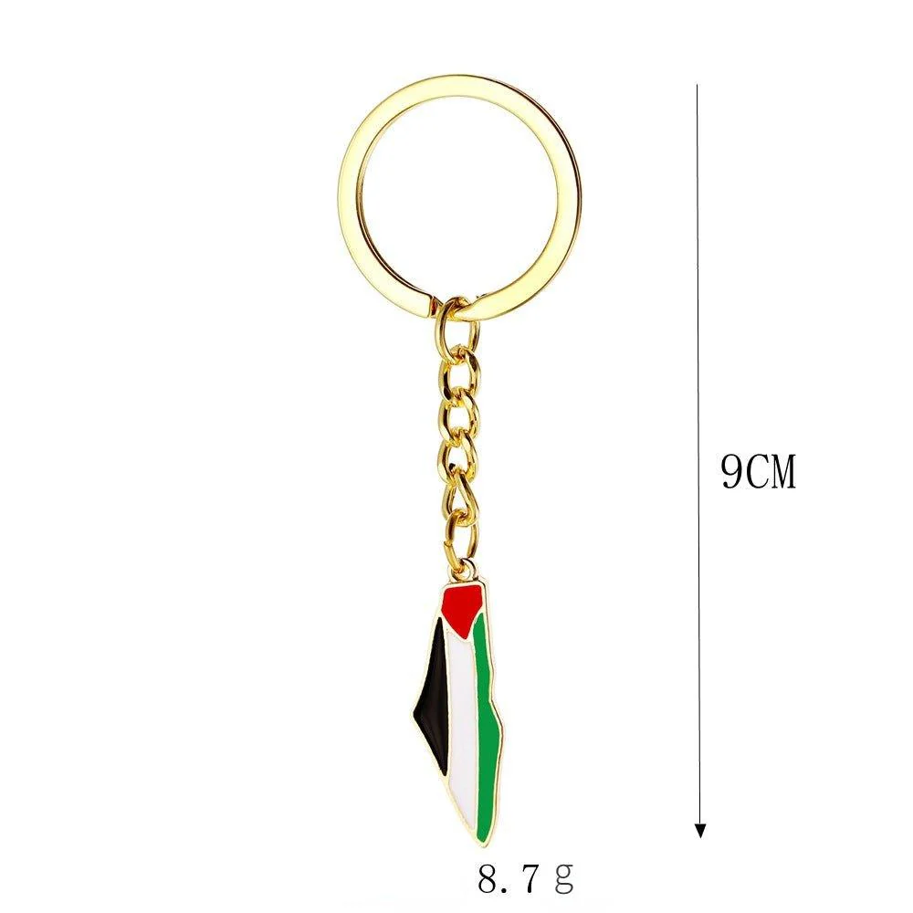 MAC106 Free Pakistan Keffiyeh Key Metal Pendant - Image 6