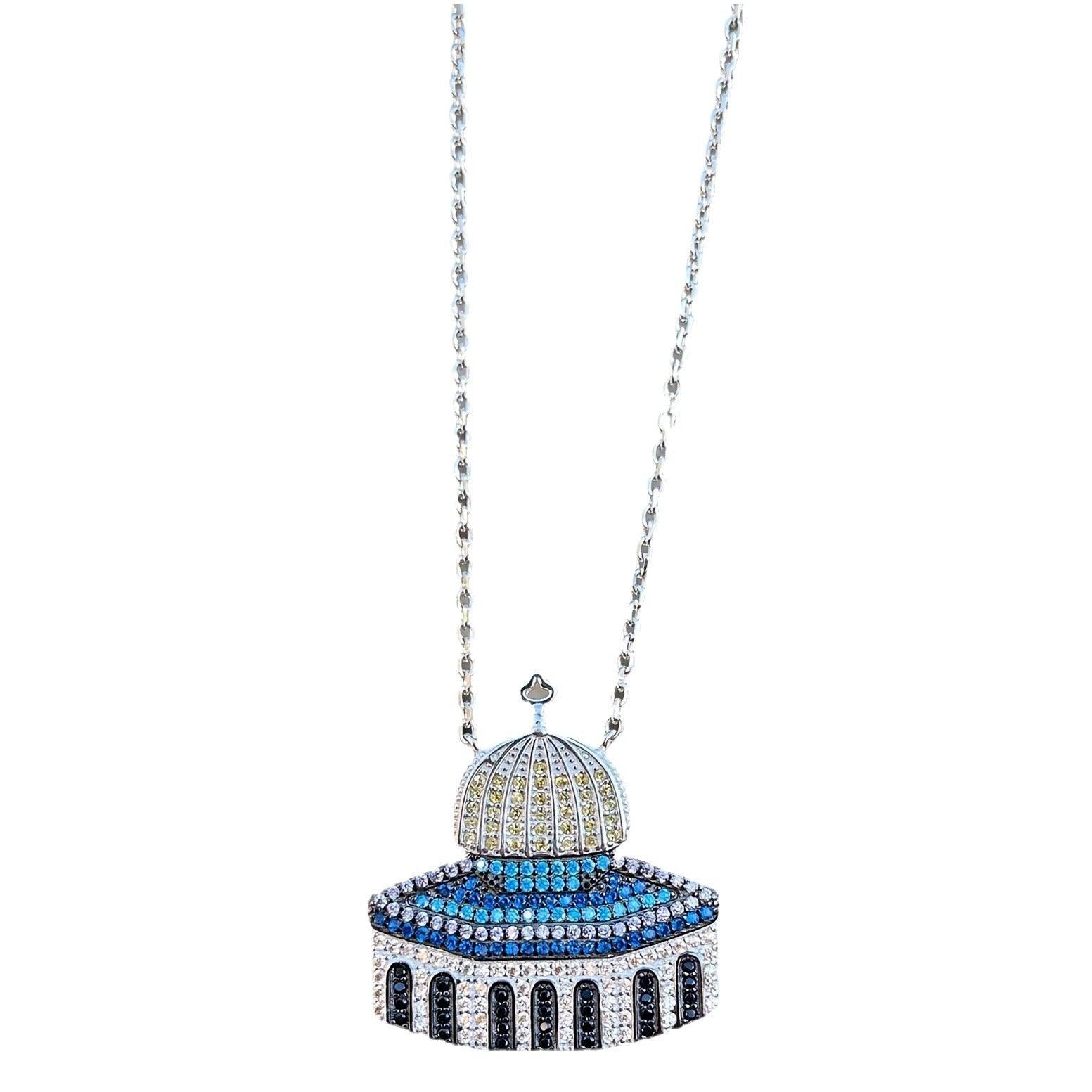 MAC112 Masijid Pattern Keffiyeh Necklace - Image 5