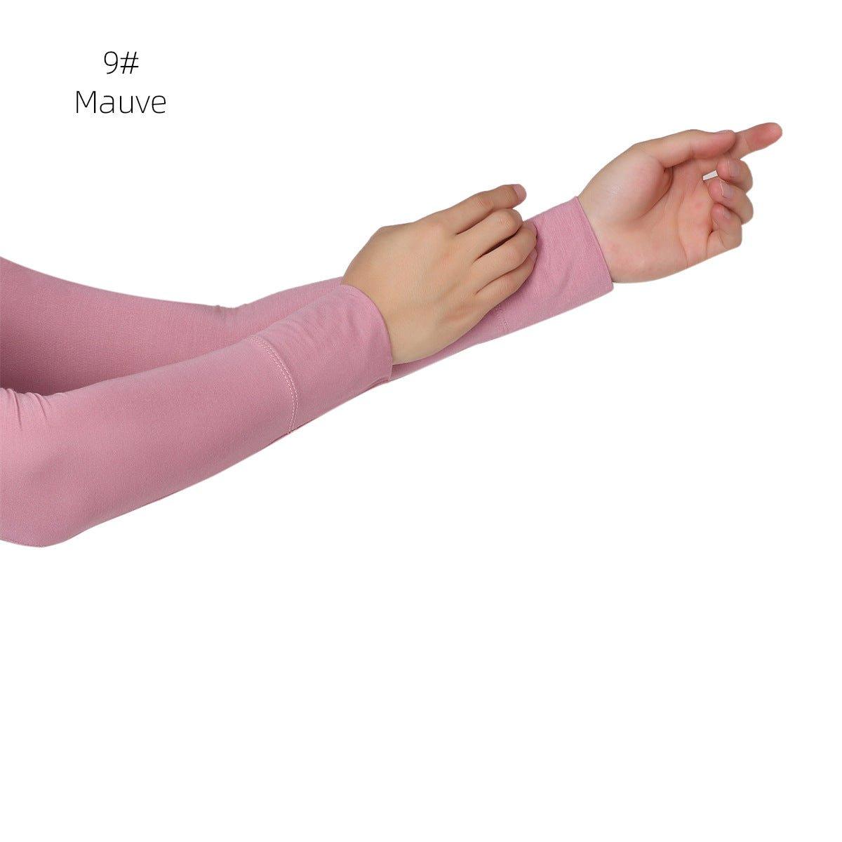 MAC123 Soft Skin-friendly Elastic Modal Cotton Base Ice Sleeves - Image 14