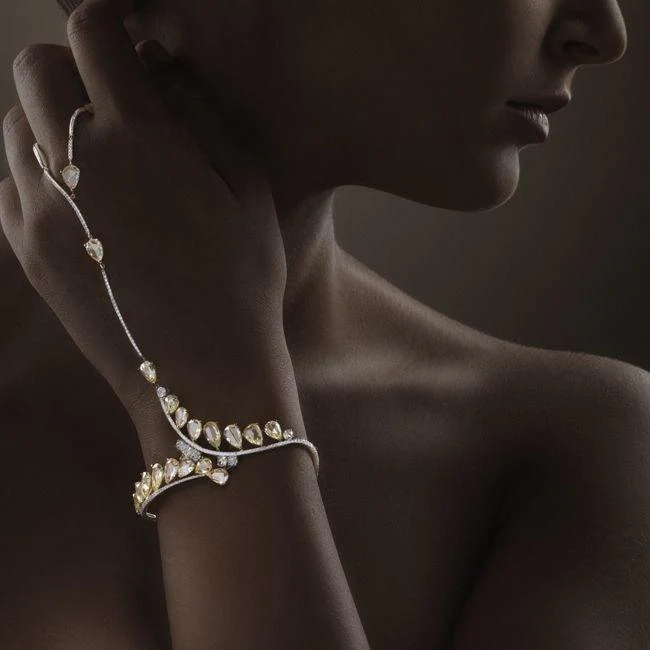 MAC131 Water Drop Zircon High-end Bracelet