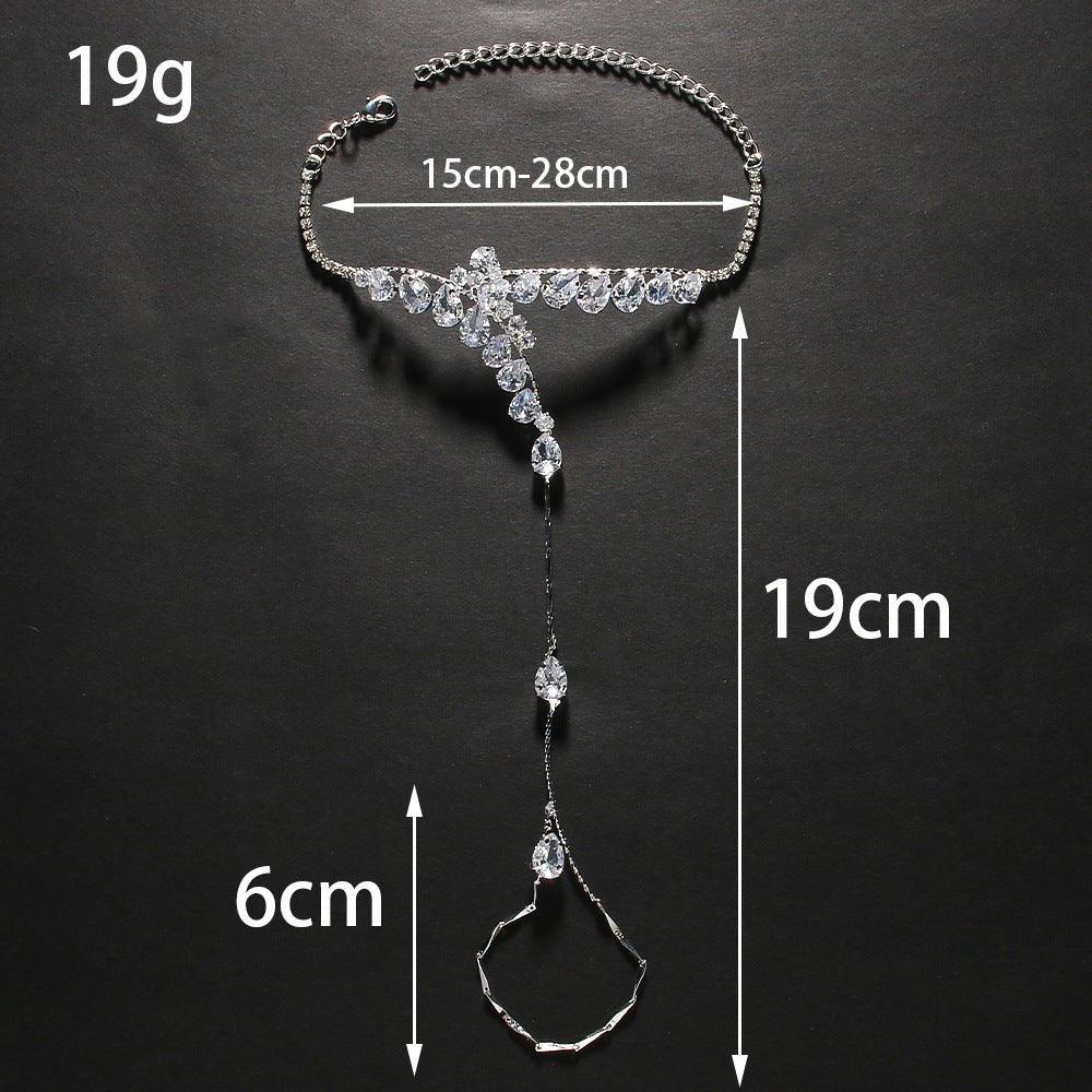MAC131 Water Drop Zircon High-end Bracelet - Image 4