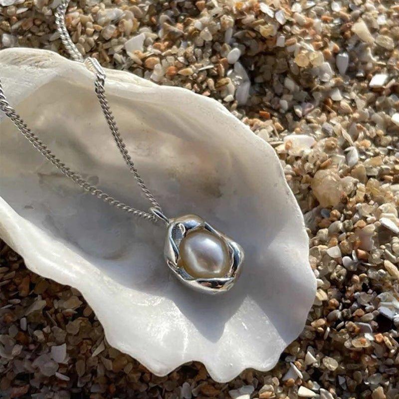 MAC136 High-end Pendant Pearl Necklace - Image 3