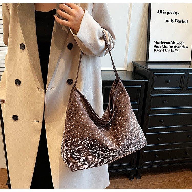 MAC142 Fashionable Bright Diamond Shoulder Tote Bag - Image 13