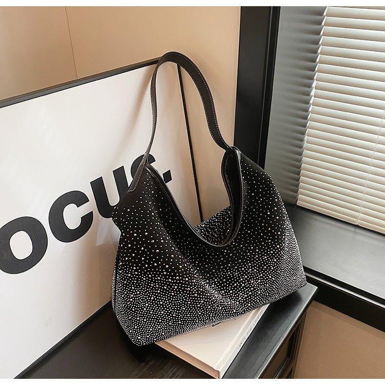 MAC142 Fashionable Bright Diamond Shoulder Tote Bag - Image 14