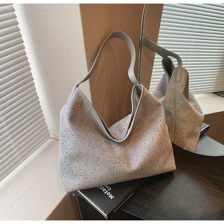 MAC142 Fashionable Bright Diamond Shoulder Tote Bag - Image 15