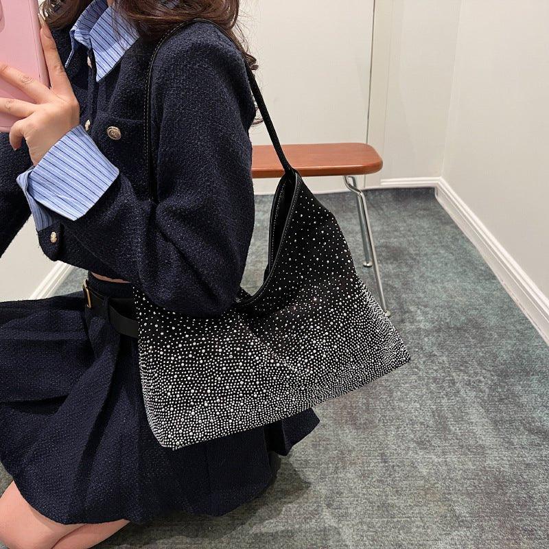 MAC142 Fashionable Bright Diamond Shoulder Tote Bag - Image 2