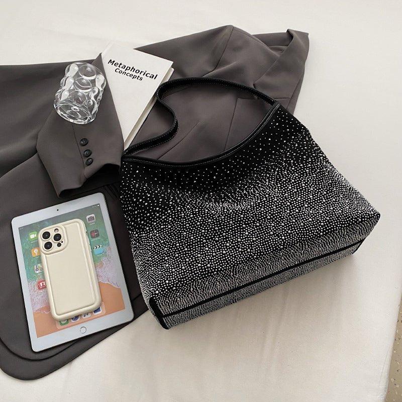 MAC142 Fashionable Bright Diamond Shoulder Tote Bag - Image 3