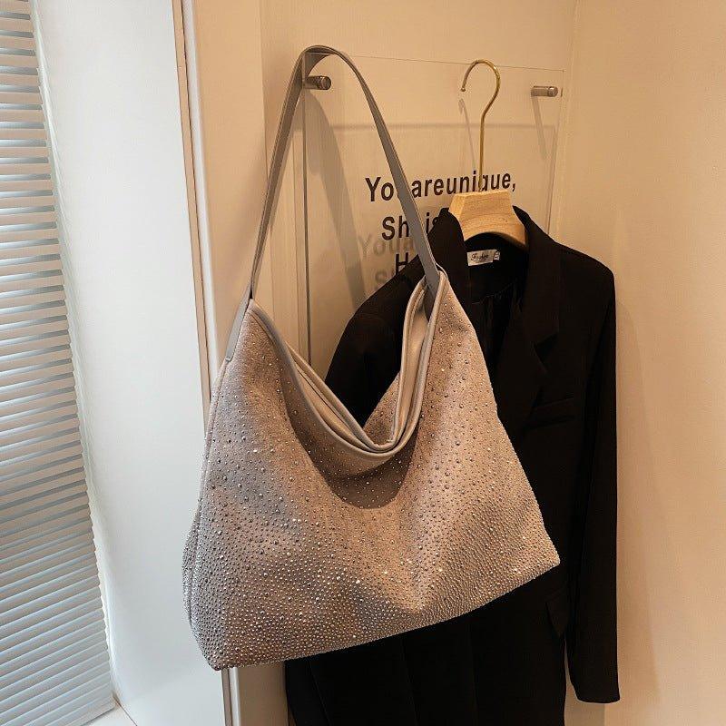 MAC142 Fashionable Bright Diamond Shoulder Tote Bag - Image 5