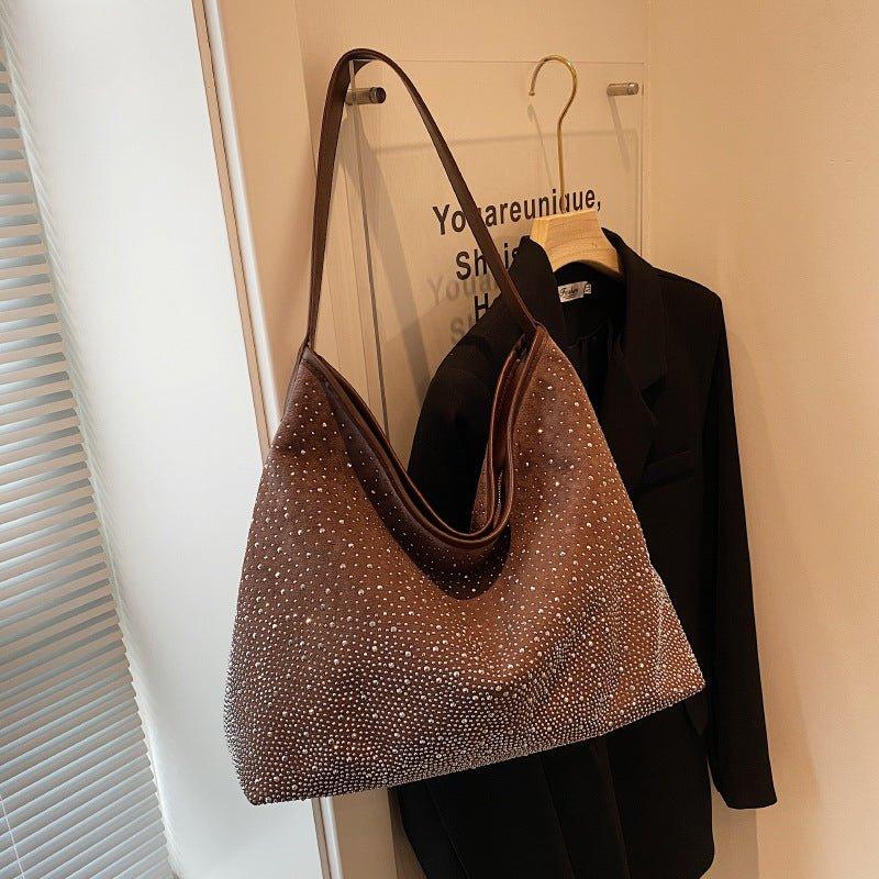 MAC142 Fashionable Bright Diamond Shoulder Tote Bag - Image 6