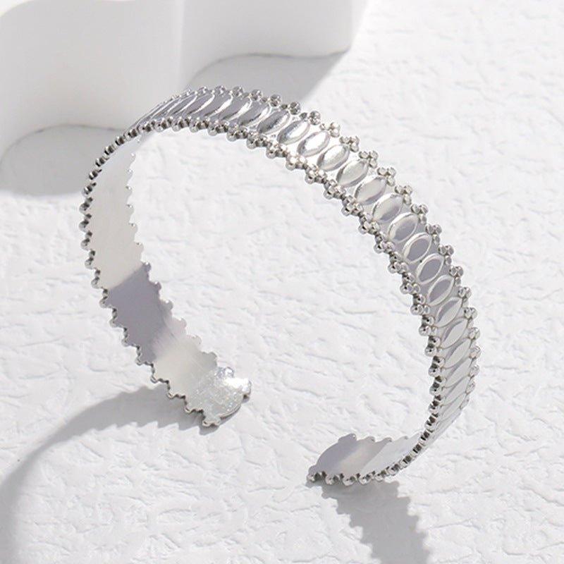 MAC143 Titanium Steel Colorfast Adjustable Bracelet - Image 16