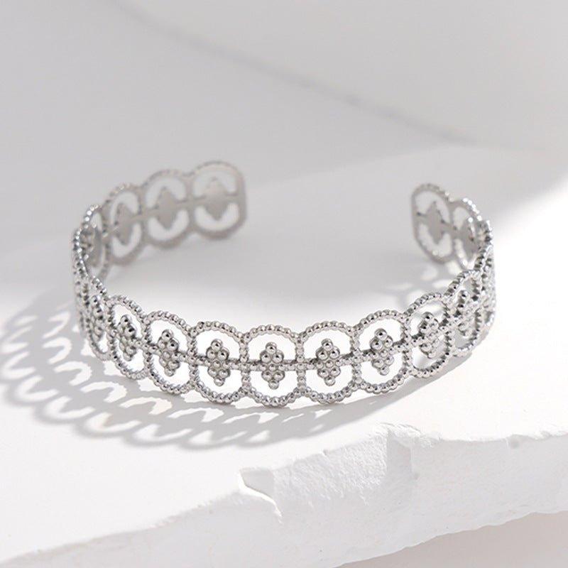 MAC143 Titanium Steel Colorfast Adjustable Bracelet - Image 18