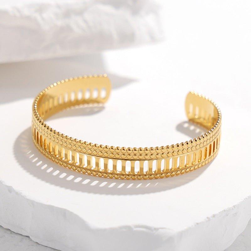 MAC143 Titanium Steel Colorfast Adjustable Bracelet - Image 25