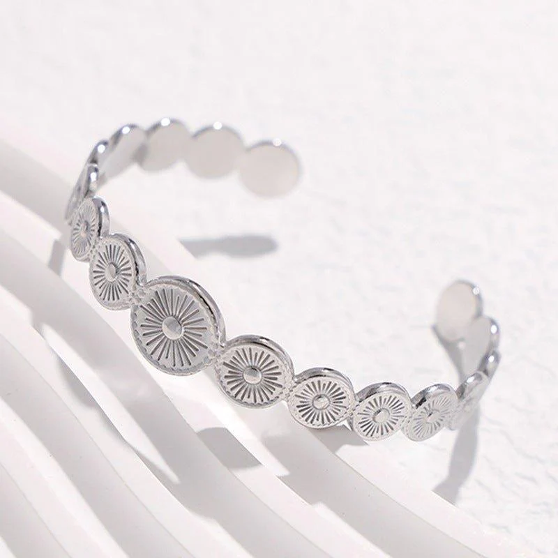 MAC143 Titanium Steel Colorfast Adjustable Bracelet - Image 26