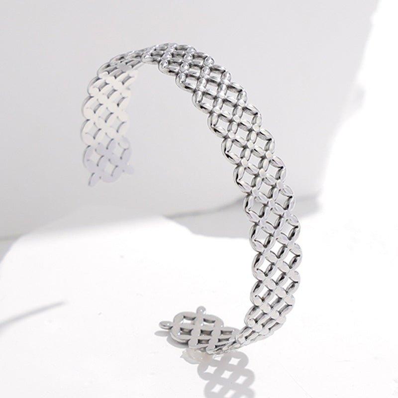 MAC143 Titanium Steel Colorfast Adjustable Bracelet - Image 5
