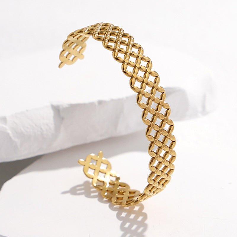 MAC143 Titanium Steel Colorfast Adjustable Bracelet - Image 6