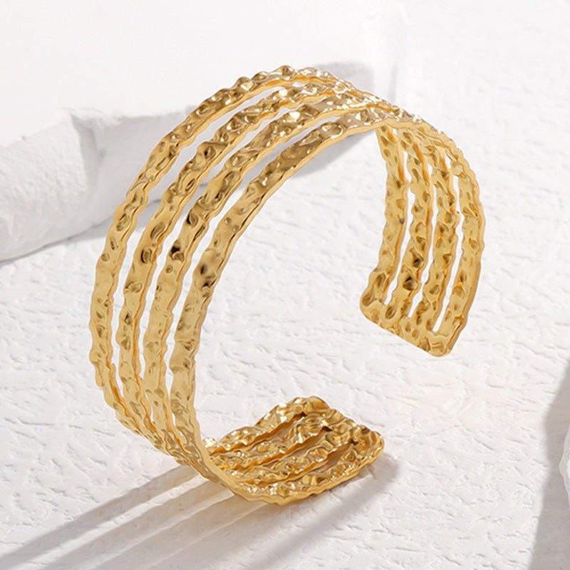 MAC143 Titanium Steel Colorfast Adjustable Bracelet - Image 7