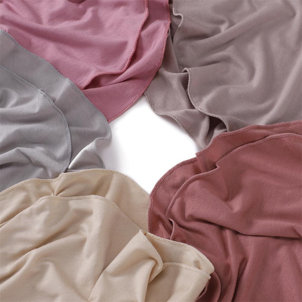 MAC144 Solid Color Modal Cotton Fake Collar Bottoming Collar - Image 3