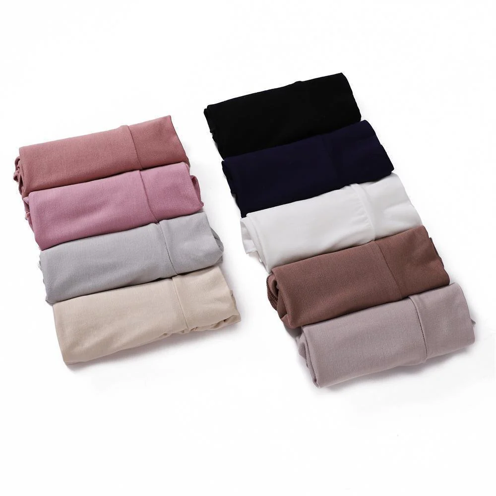 MAC144 Solid Color Modal Cotton Fake Collar Bottoming Collar - Image 4
