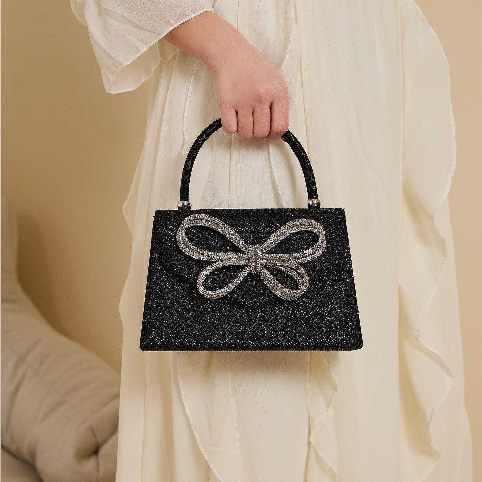 MAC146 Rhinestone Butterfly Evening Bag - Image 2