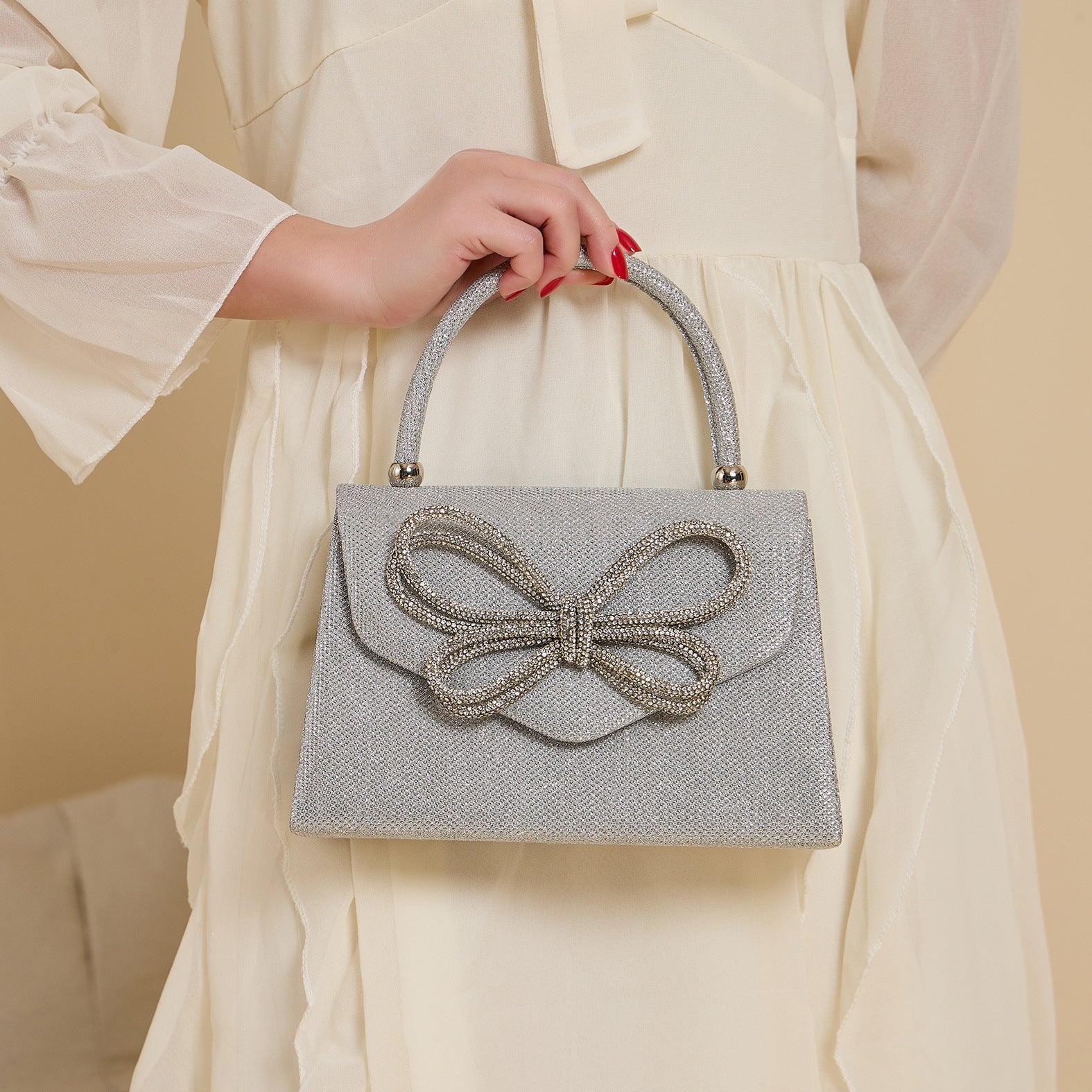 MAC146 Rhinestone Butterfly Evening Bag - Image 3