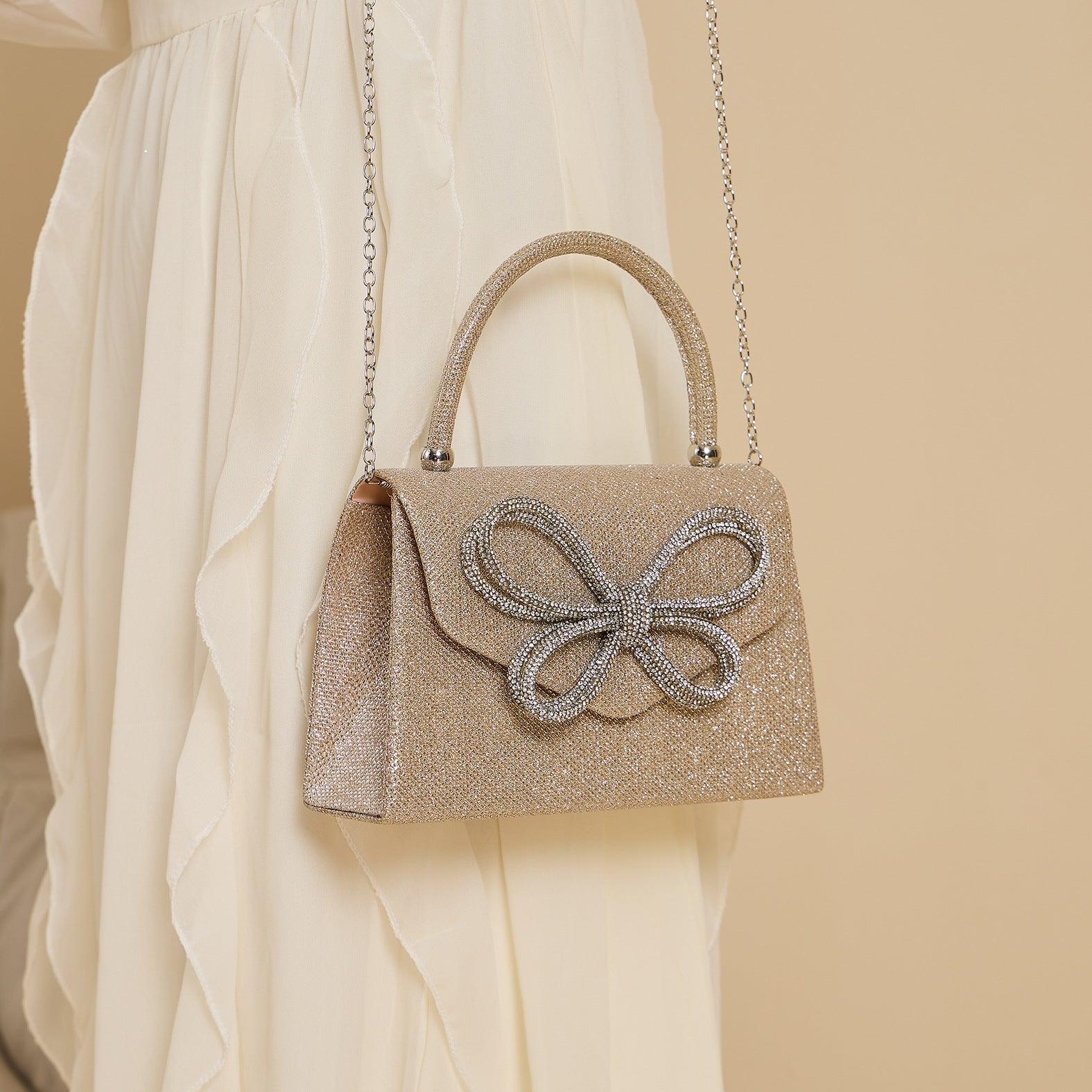 MAC146 Rhinestone Butterfly Evening Bag - Image 5