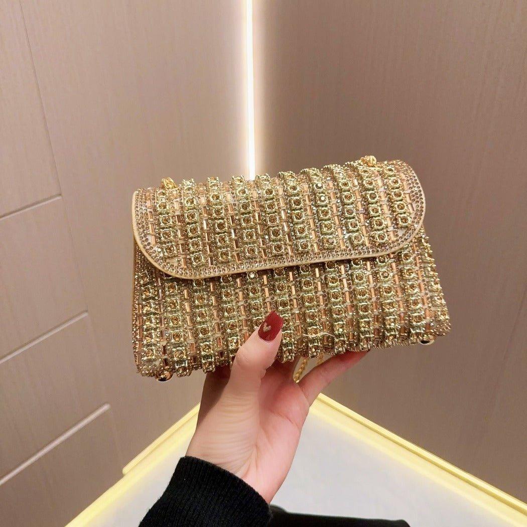 MAC148 Diamond Chain Evening Bag - Image 5