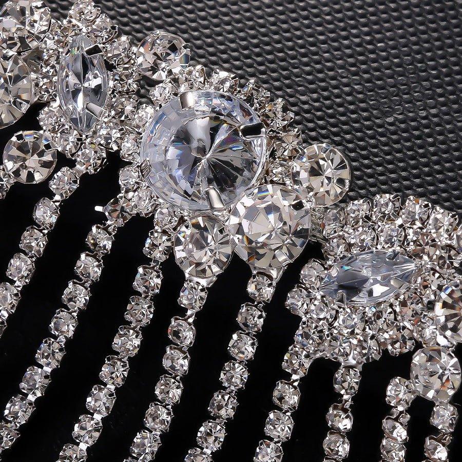 MAC152 Rhinestone Fringe Diamond Hair Accessories - Image 5